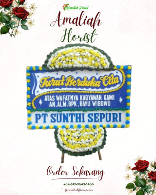 Papan Bunga Duka di Pakualam