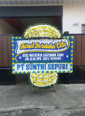 Papan Bunga Duka di Pakualam