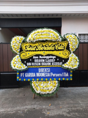 Papan Bunga Duka di Pakualam