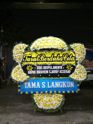 Papan Bunga Duka di Pakualam